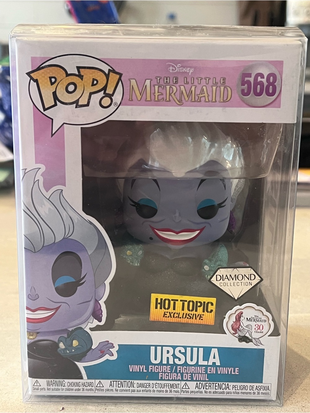 Funko Pop! Disney Little Mermaid Ursula #568 Hot Topic Exclusive